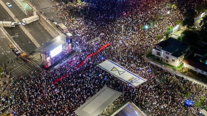 protest in israel against netnayahu 3